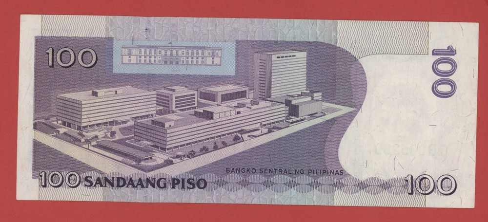 PHILIPPINES 100 PISO 2004 PICK # 194a XF.