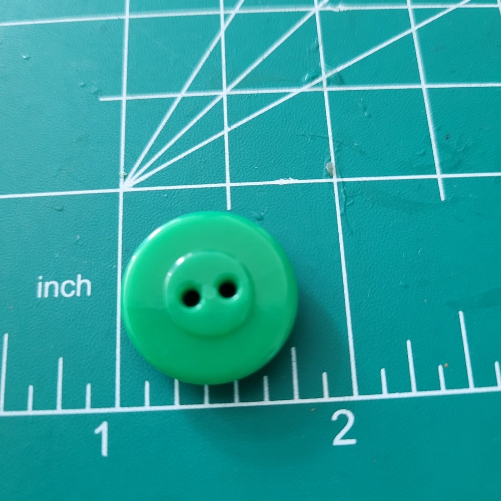 Colt # 80 button bright green confirmed pattern 3/4" excellent condition
