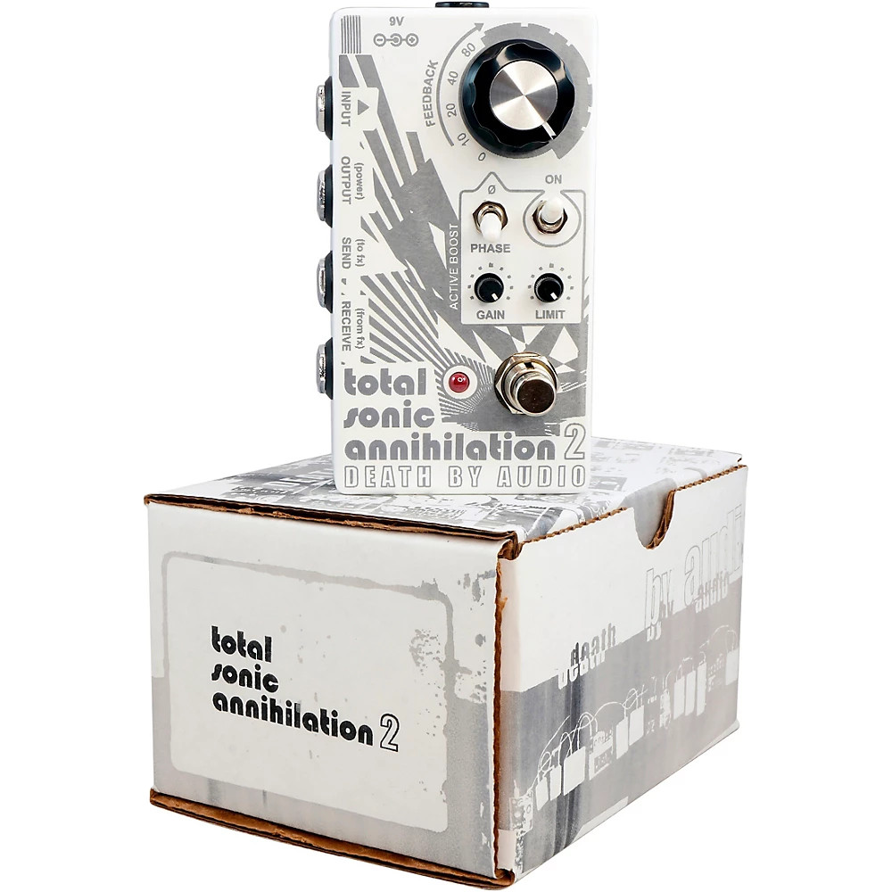 DEATH BY AUDIO Total Sonic Annihilation 2 Forced Feedback Loop Effects Pedal