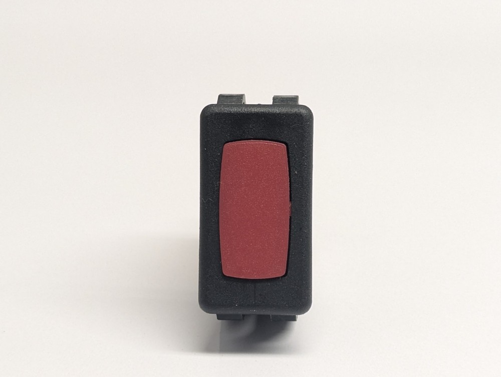 5x McGill Red Neon 125 Volt Rectangular Panel Indication Lamps, 1.25" x 5/8"