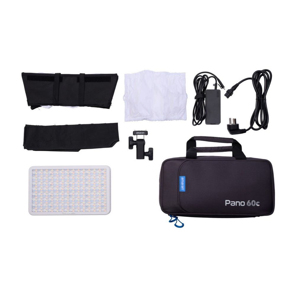 Amaran Pano 60c All In One Panel Light Creator Kit (White) PRO