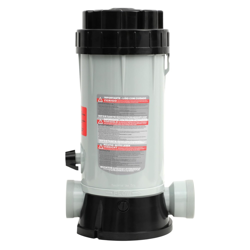 CL200 Inline Chlorinator Replacement hayward cl200 pool chlorinator is grey