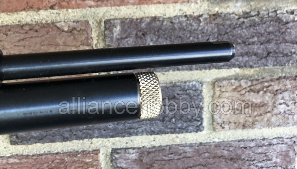 Solid Brass Knurled Piercing Stem for Crosman 2240 (CO2 Cover End Cap)