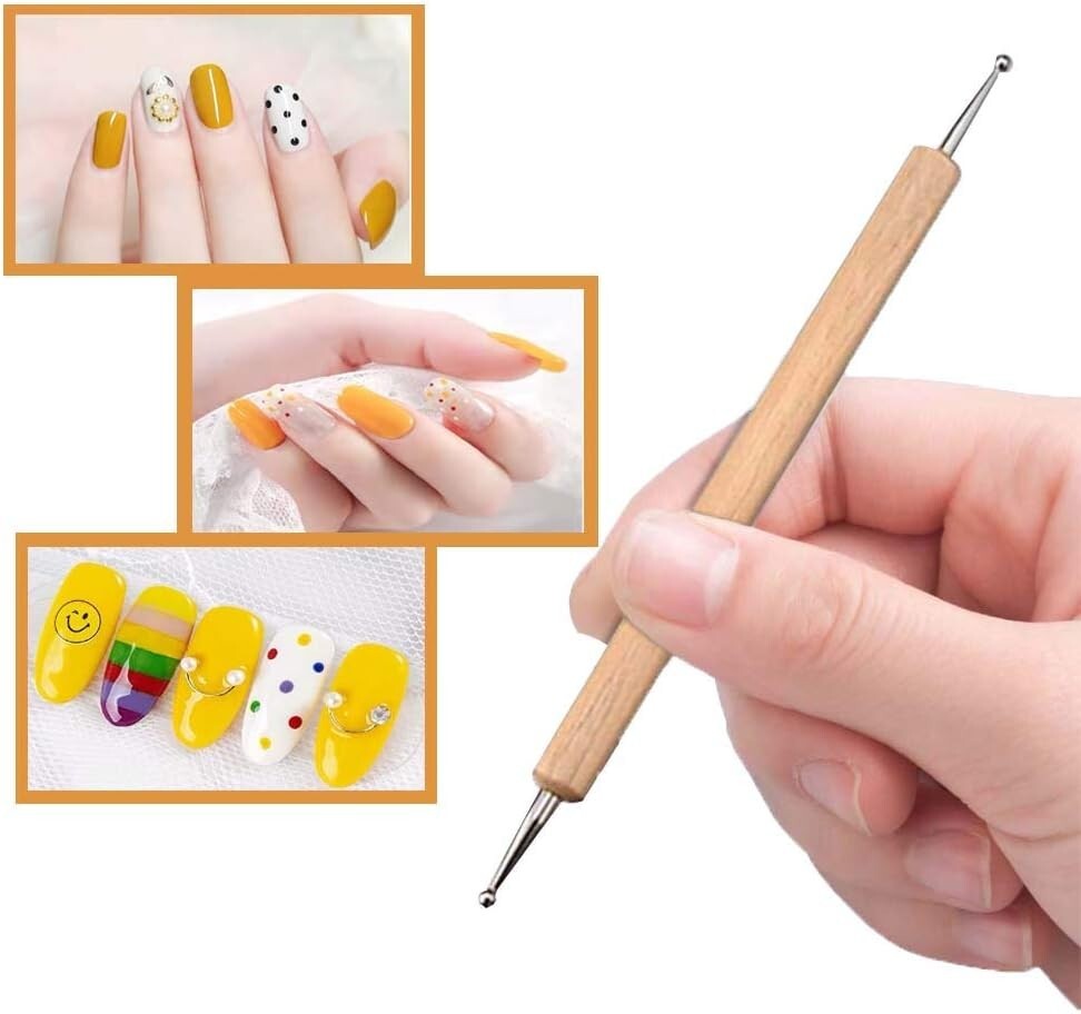 Versatile Dotting Tools Set with Multiple Ball End Diameters - 20 Ball Styluses