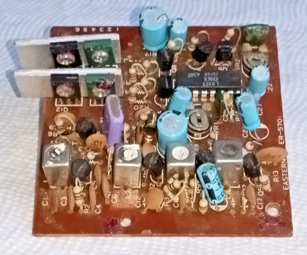 CB Radio Possibly COBRA 2000GT PC Card Eastern 570 for Item Restoration Vintage