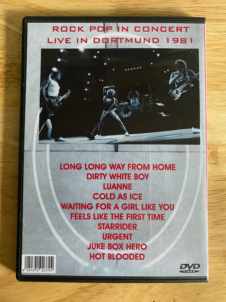 Foreigner - Rock Pop In Concert Live 1981 DVD Mick Jones