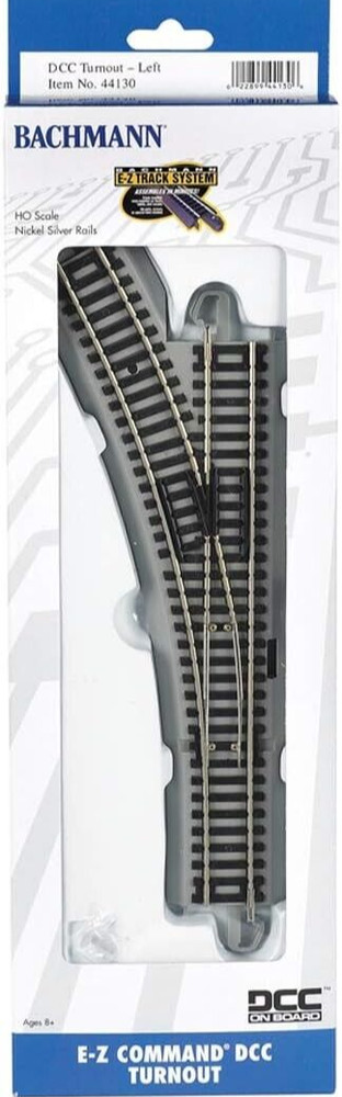 Bachmann E-Z Command ~ DCC Left Hand Turnout Switch ~ HO Scale ~ New ~ 44130