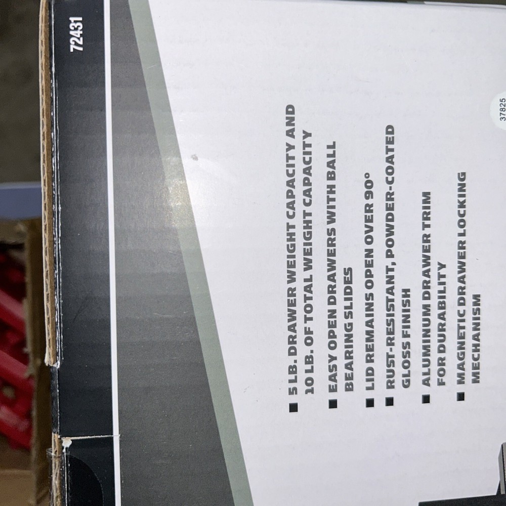 US GENERAL MINI TOOLBOX - Brand New, Unopened, Black