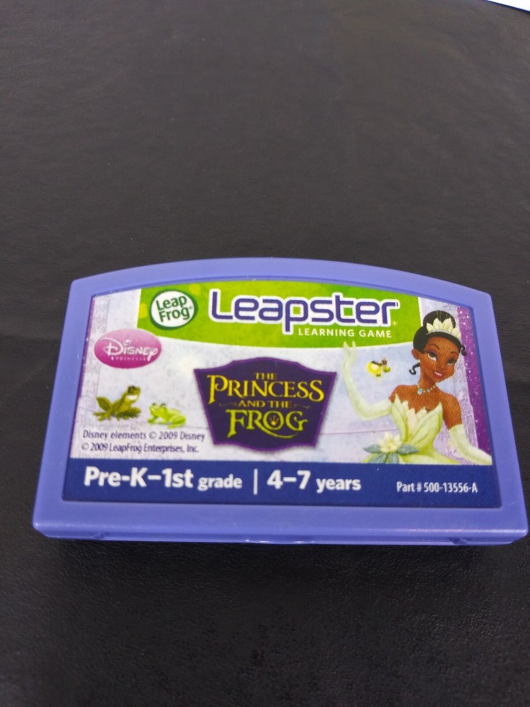 Leapster Learning Game 3 Game Bundle + CONNECT DISC ~ Nemo, Penguins, Princess