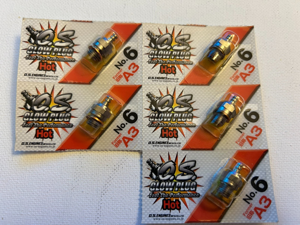 O.S. Glow Plug Medium No. 6