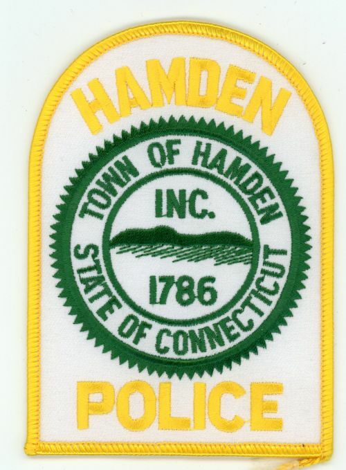 CONNECTICUT CT HAMDEN POLICE NICE PATCH SHERIFF