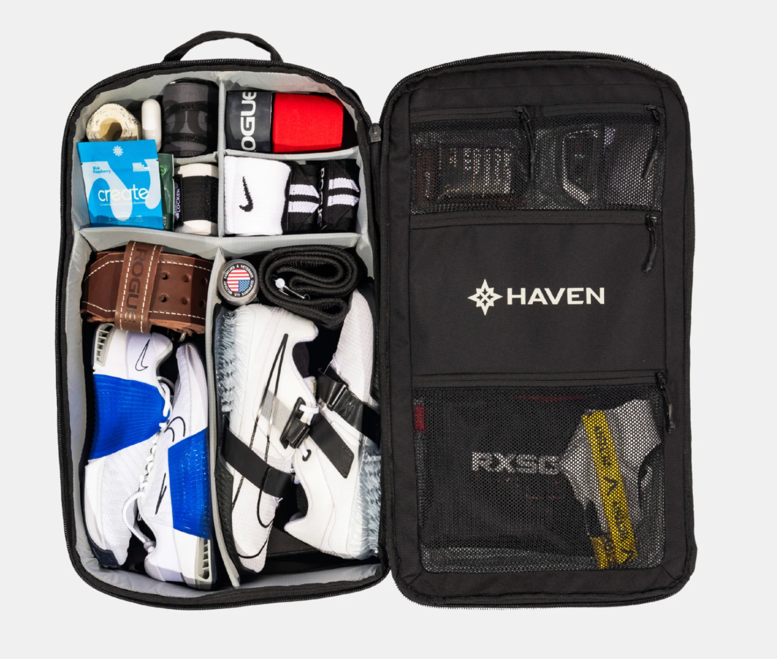 Imperfect HAVEN ATHLETIC BLACK SMALL Organized Backpack Stealth