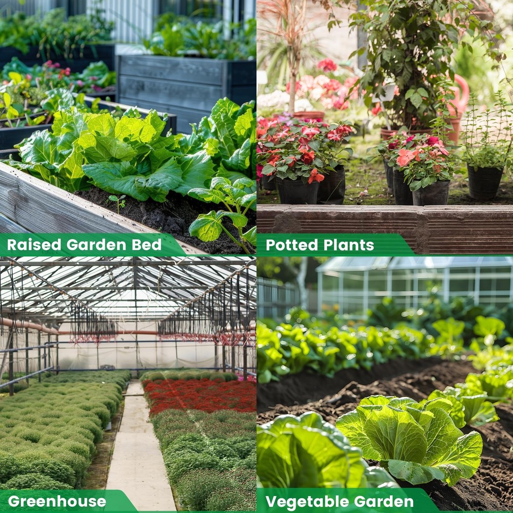 230FT Drip Irrigation System, Quick-Connect Automatic Garden Watering Misting...