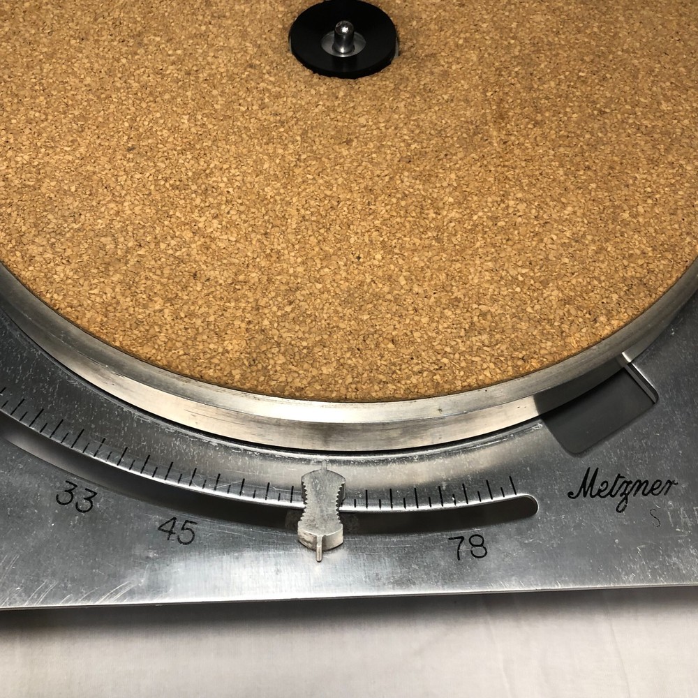 Metzner Starlight C-5B Turntable Record Player Motor Works