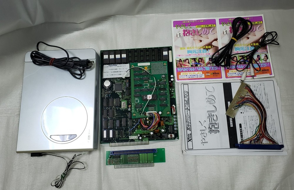 x-rate mahjong Soft Kit With PCB DVD Arcade Original Video Game PCB