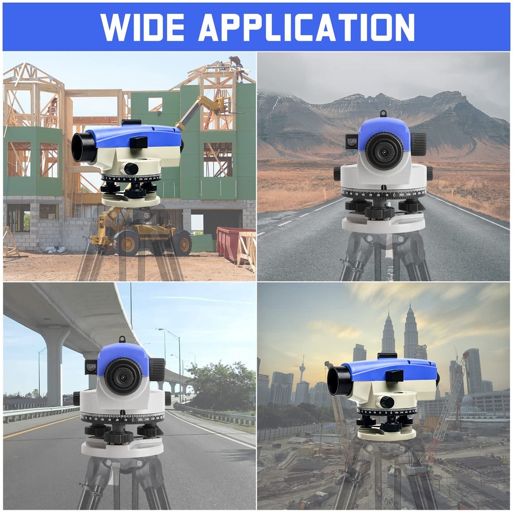 Automatic 32X Optical Transit Survey Auto Level High Precision Level Gauge Me...