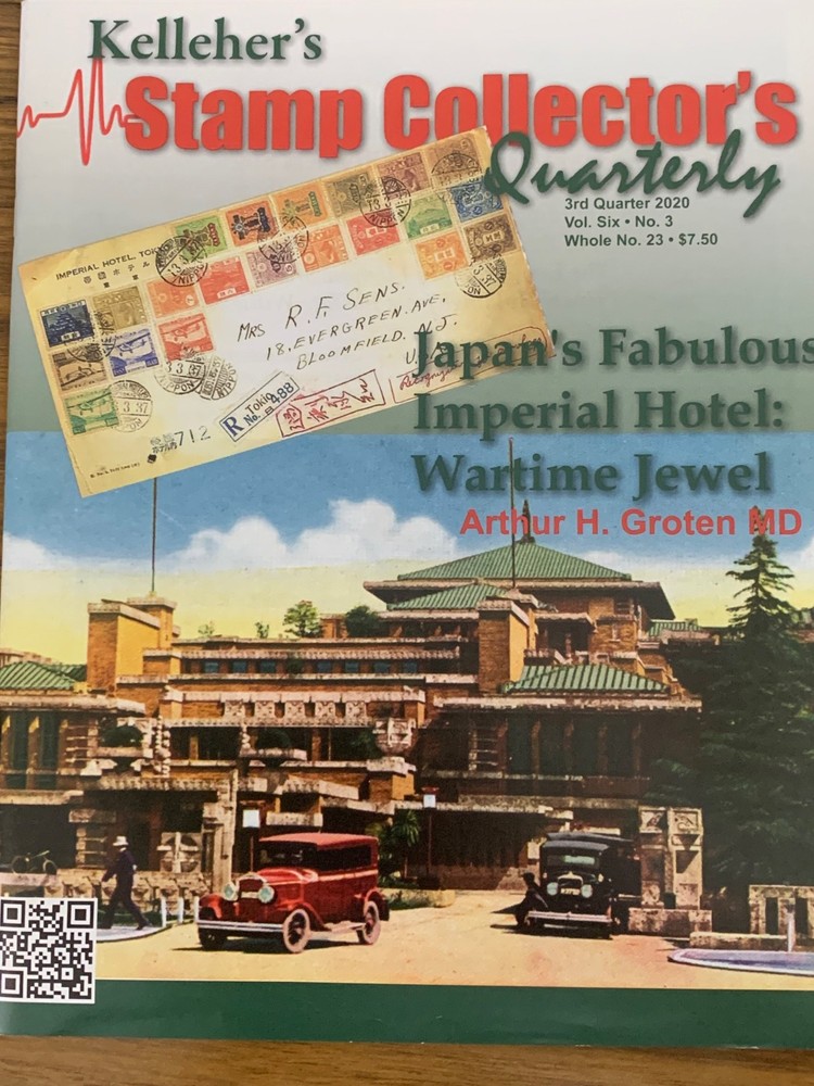 Kelleher's Stamp Collector's Quarterly, 3rd Quarter 2020, Vol 6, no 3