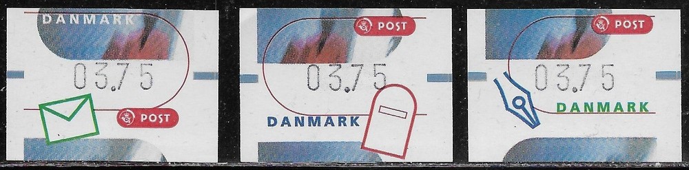 Denmark 2000 ATM MNH Lot #2