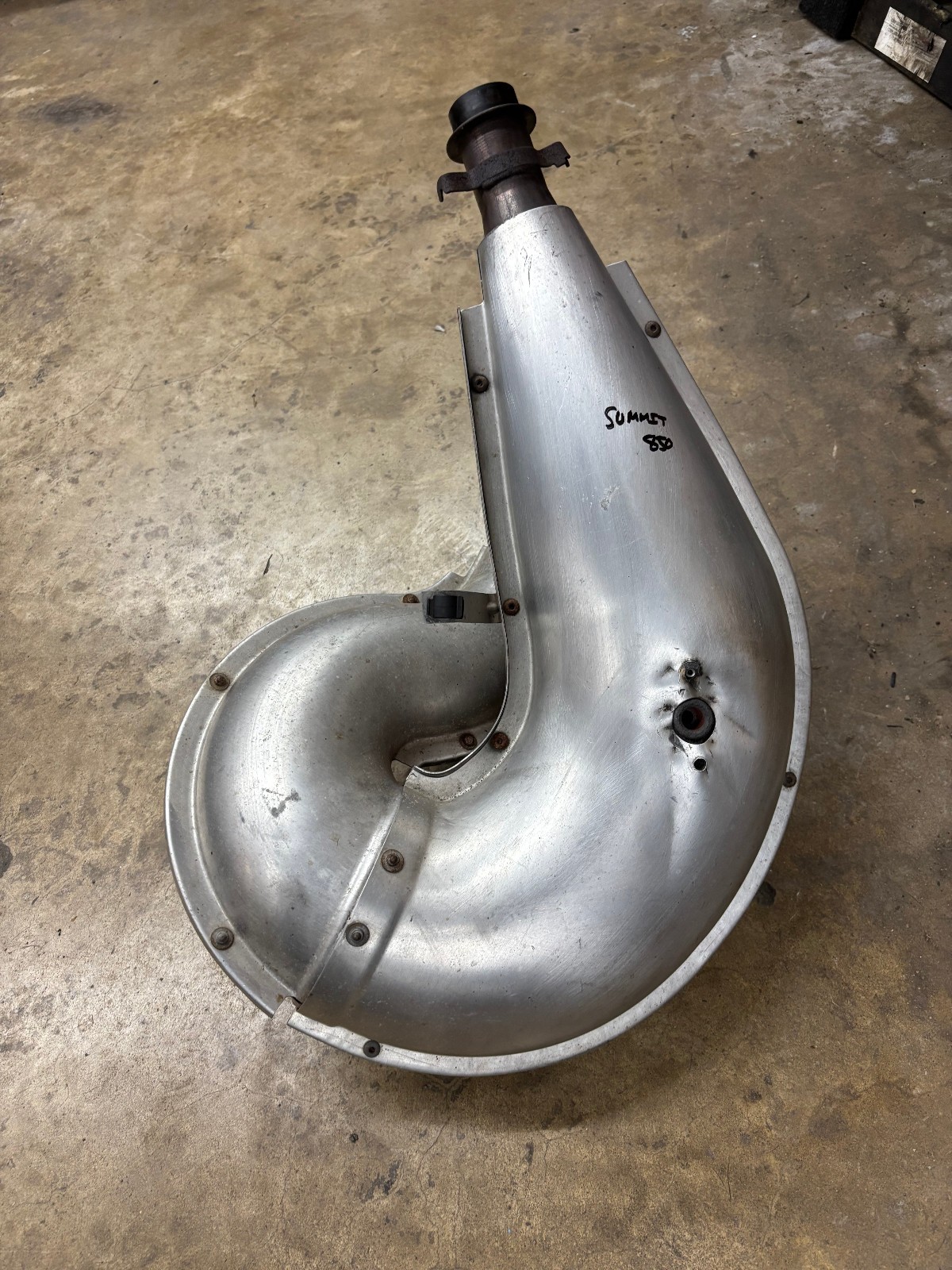 2017+ Ski-Doo Summit BackCountry 850 OEM Exhaust Expansion Pipe Gen 4 2021 20 22