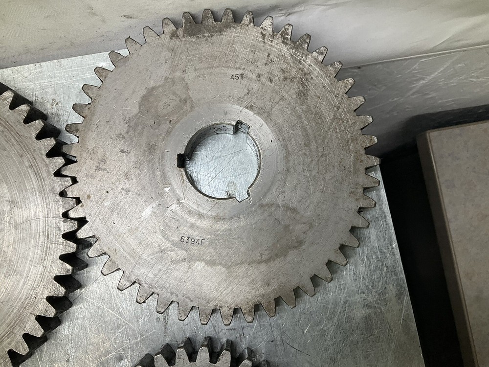 Cincinnati Horizontal Milling Machine Feed Change Gear Set 14ea + Rack