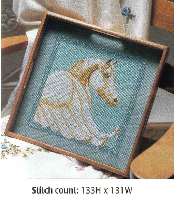 PEGASUS THE WINGED HORSE CROSS STITCH PATTERN ONLY  YD  EYUU