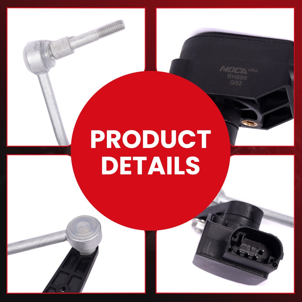 Front Right Ride Height Level Sensor for Audi A8 Quattro S8 Bentley Continental