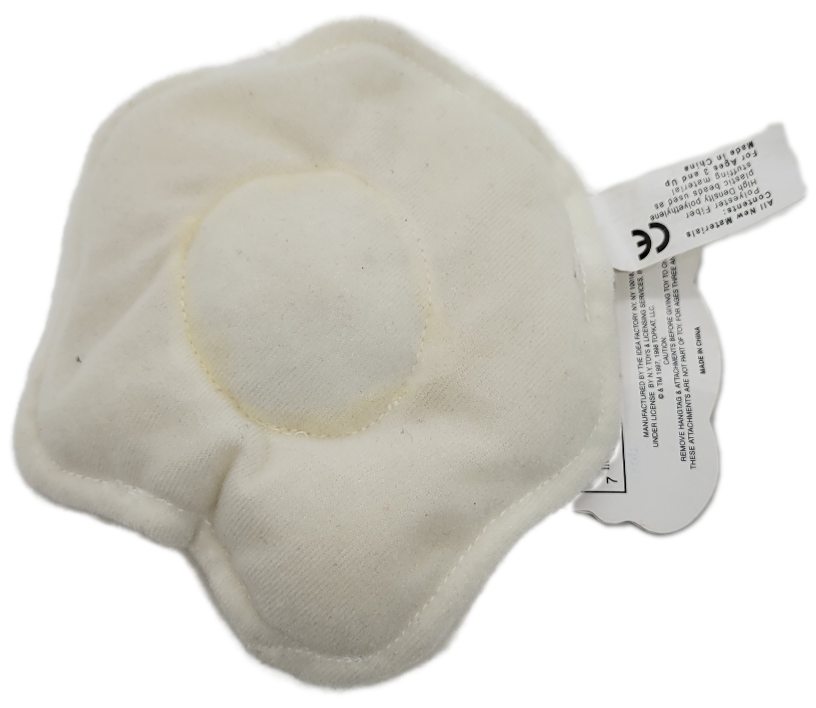 Idea Factory 1998 Meanies Series 2 Sunny The Preemie Chickie Bean Bag Plush