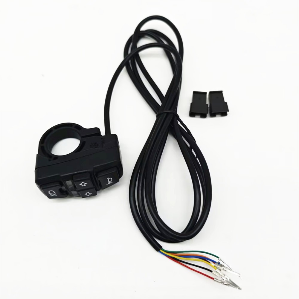 Motorcycle Handlebar Horn Button Turn Signal Fog Light Switch ON/OFF Controller