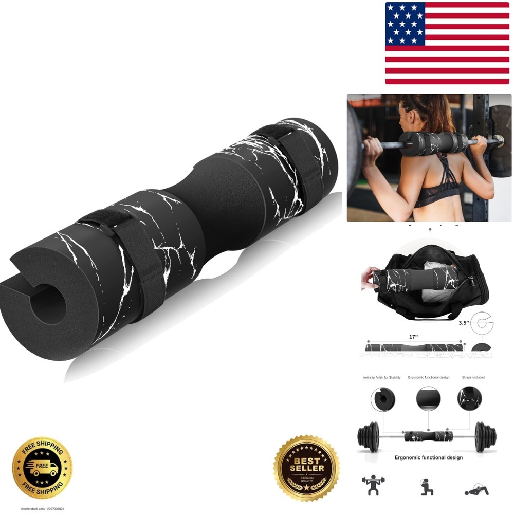 Multi-Exercise Barbell Pad - Ergonomic & Anti-Slip for Secure Lifting Experience