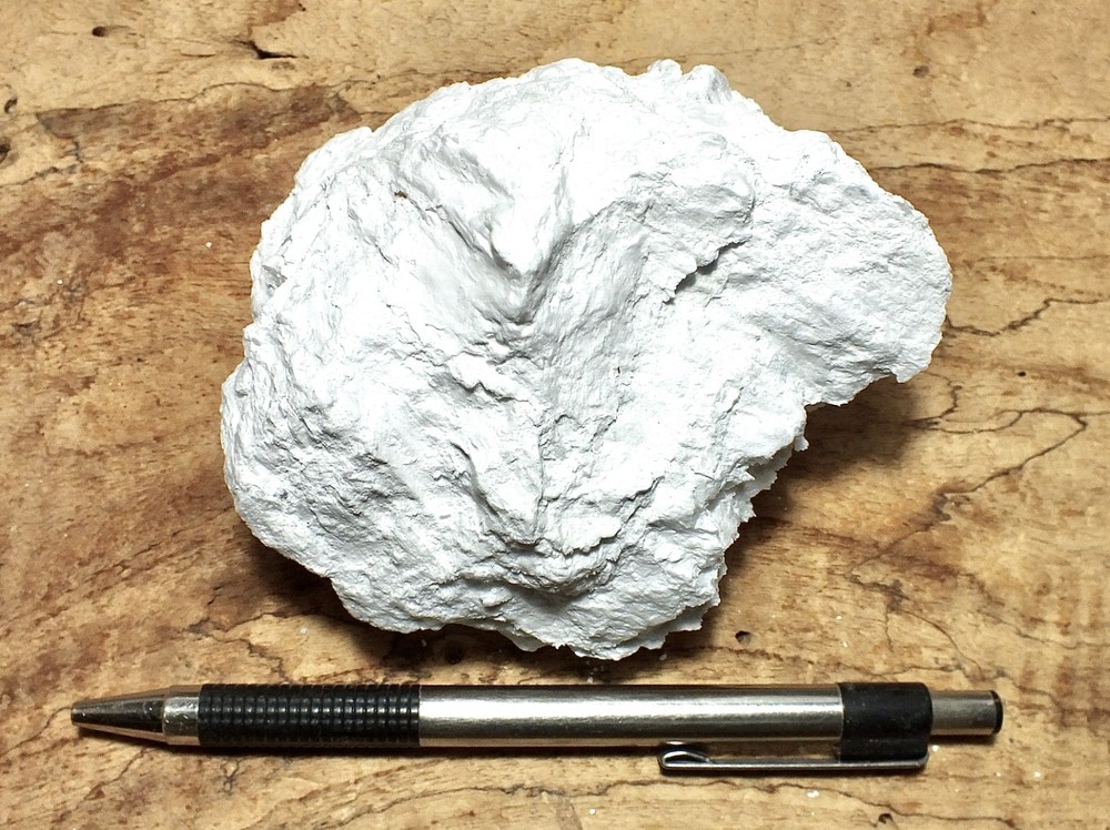 talc - soft white talc - hand/display specimen