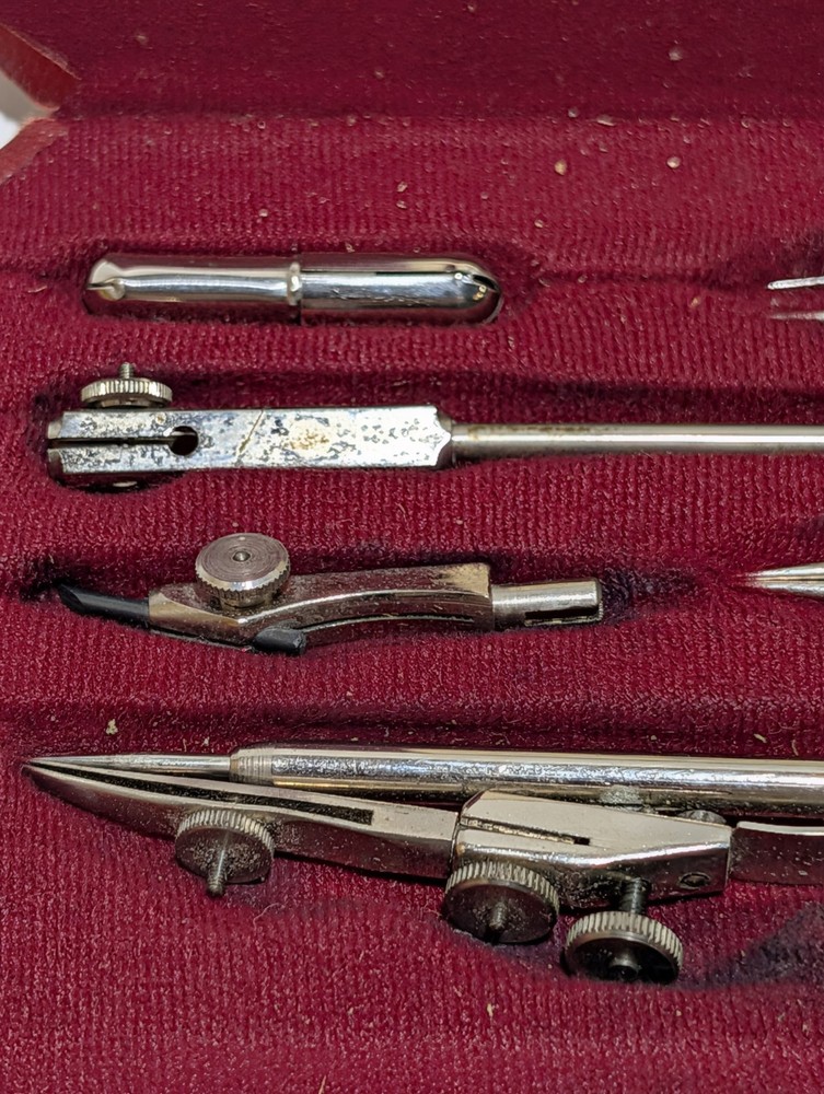 Vintage J.S. Staedtler Mars Drafting Tool Mathematical Instruments Germany