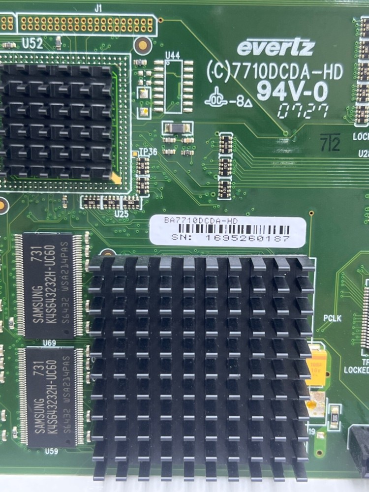 Evertz 7710DCDA-HD Downconverter & Distribution Amplifier