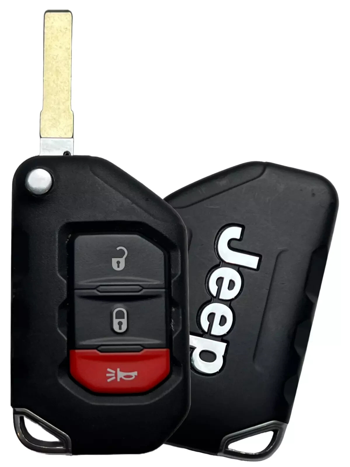 Unlocked Virgin Oem Factory 18-25 Jeep Wrangler Remote Flip Key Keyless Fob