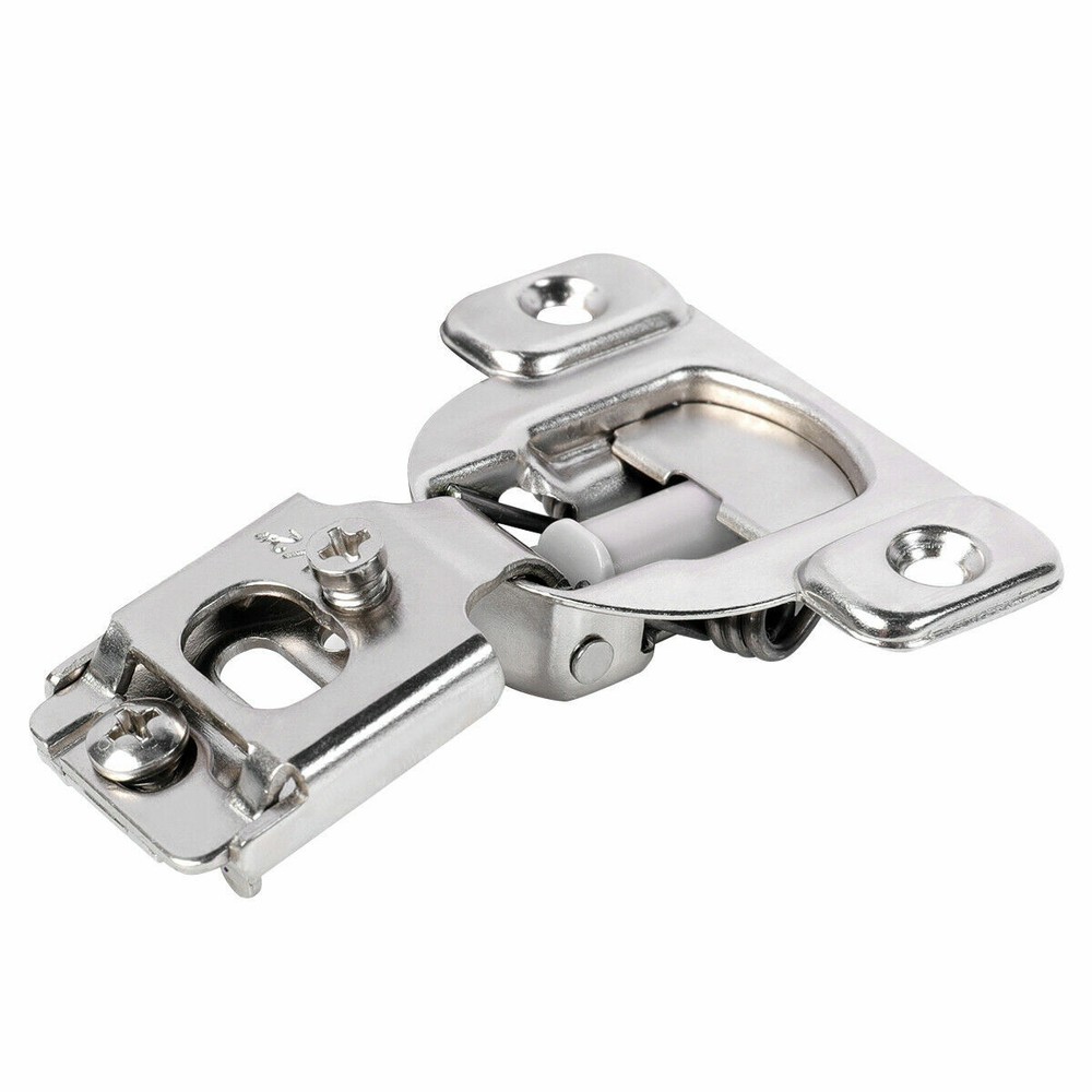 4 Pack 1/2" Overlay Soft Close Face Frame 105° Compact Cabinet Hinge Handware