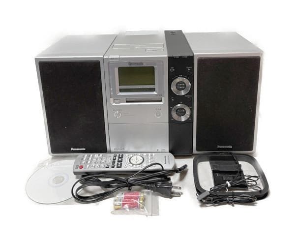 Panasonic SC-PM770SD CD MD SD Mini Component Stereo System w/Remote