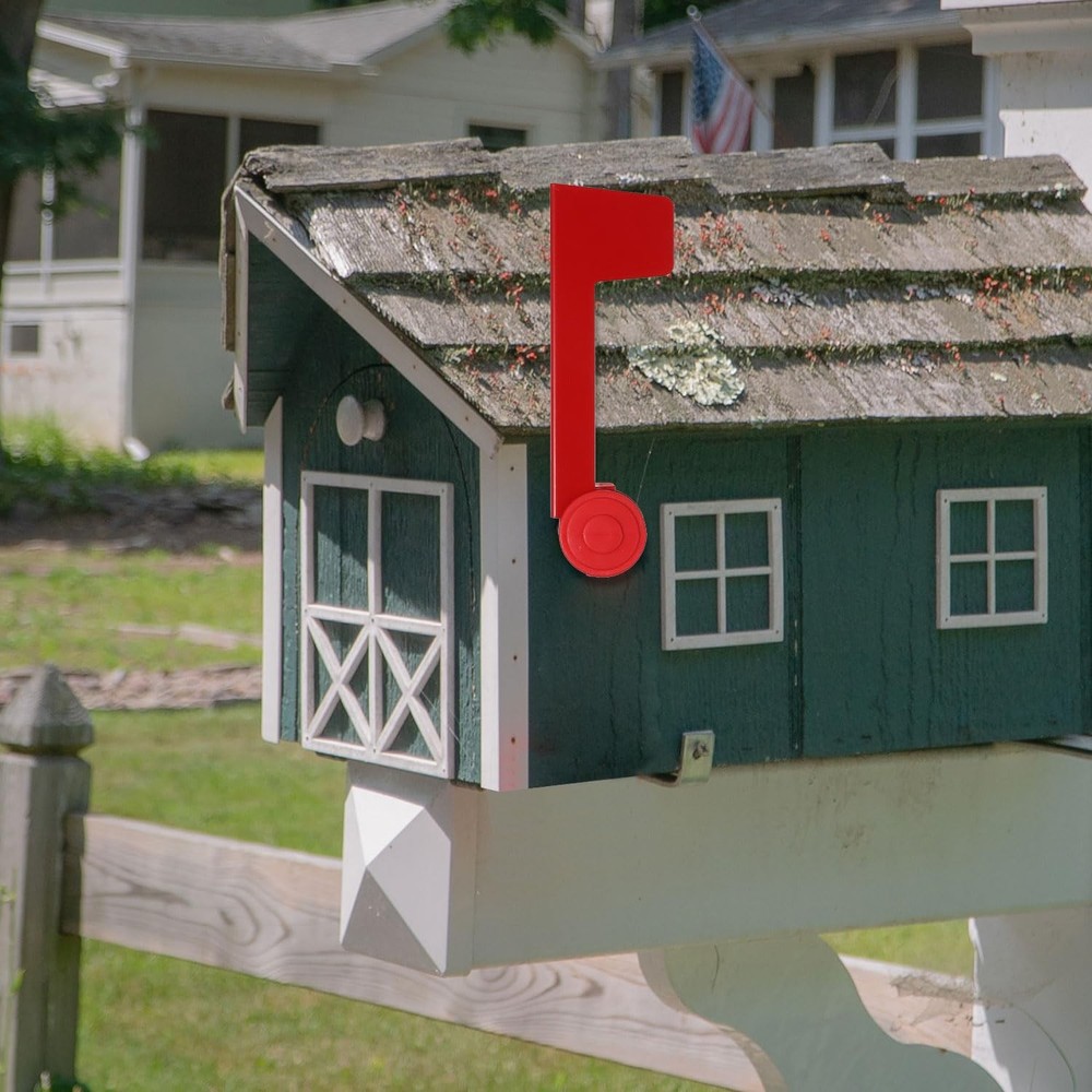 2PCS Mailbox Flag Replacements, Red Repair Kit Accessories...