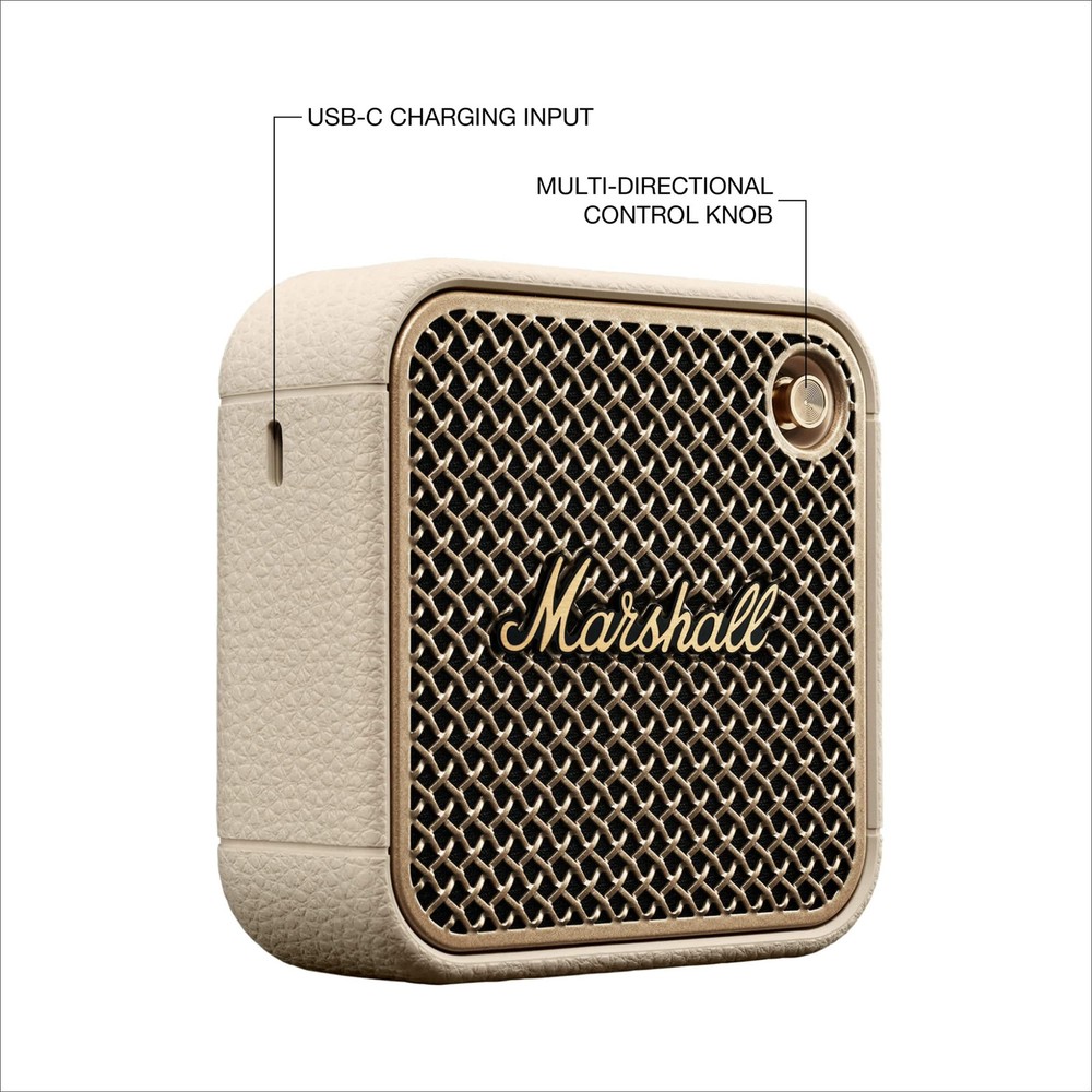 Marshall - Willen II Portable Bluetooth Speaker - Cream