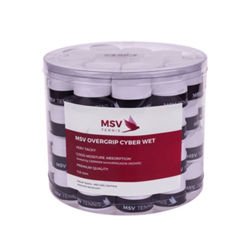 MSV Cyber Wet Overgrip Bucket White