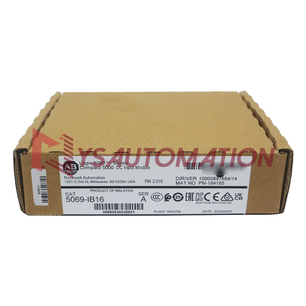 New Allen Bradley 5069-IB16 Compact 5000 DC Input Module