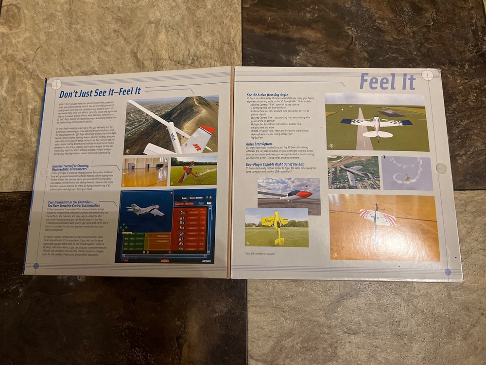 Vintage 2006 Hangar 9 FS One Precision RC Flight Simulator Complete