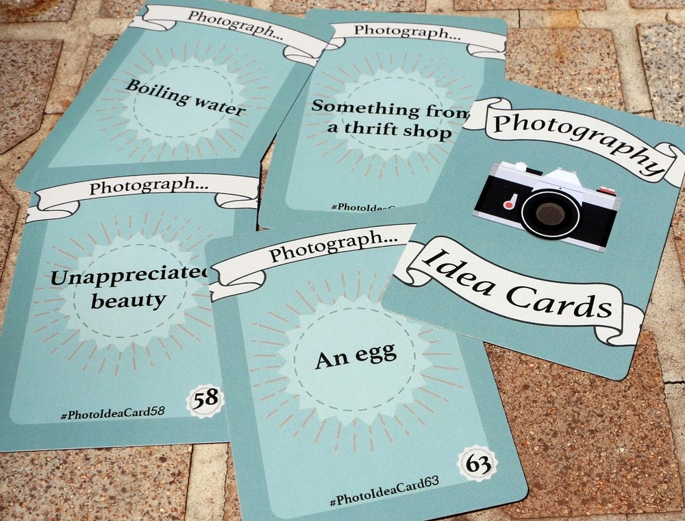 Photography Idea Cards -- Original Deck