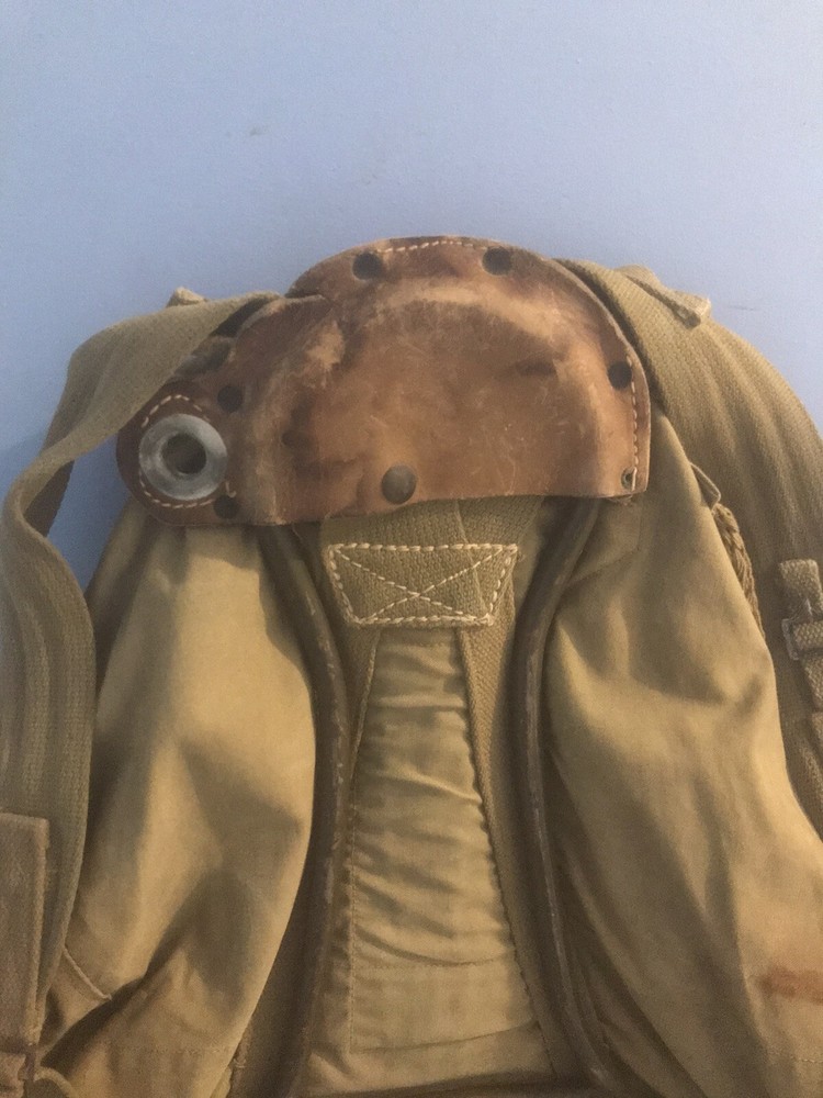 WWII US Army M1941 10th Mountain Division Backpack Rucksack & Frame w/10 on Face