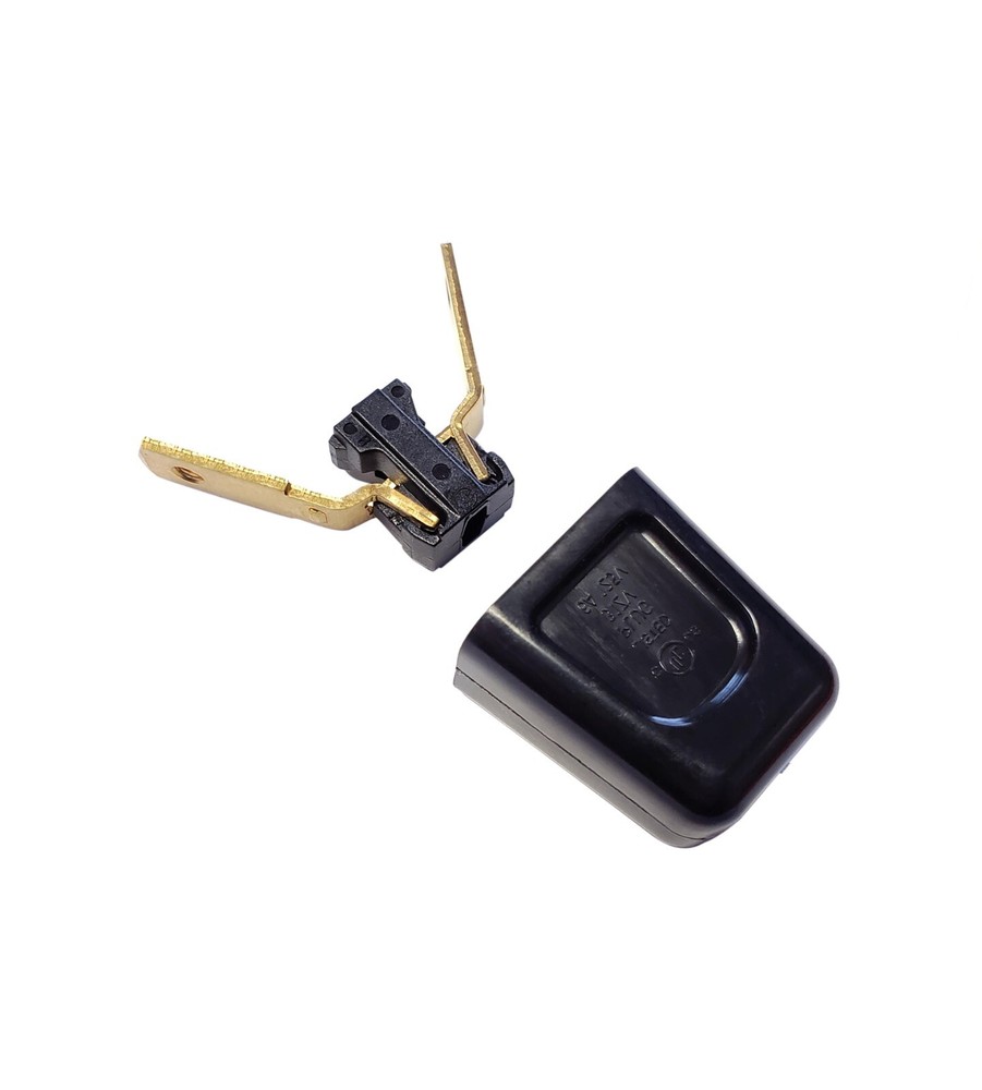 BROWN Quick-connect Plug Polarized for SPT-2 wire LAMP PART