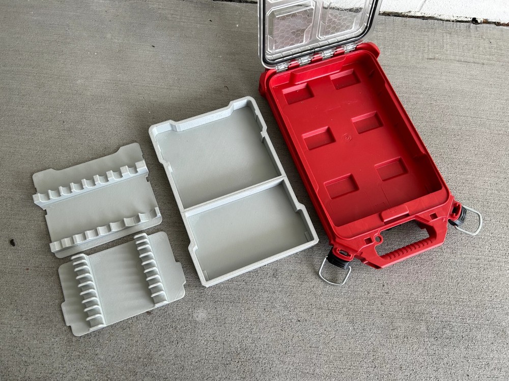 Drill Bit Organizer Insert for Milwaukee Packout (Insert Only)
