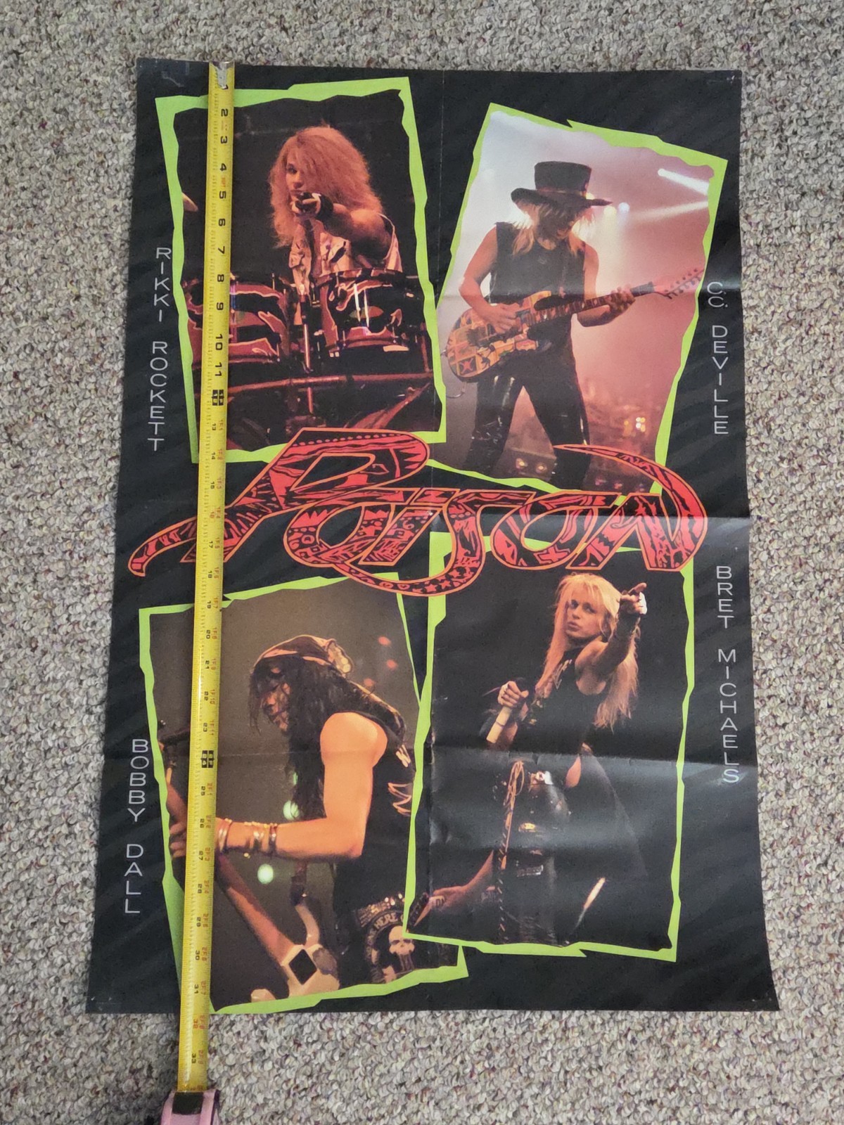 Vintage POISON POSTER