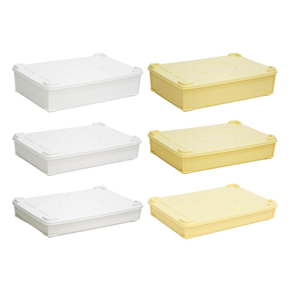 Pizza Dough Proofing Box with Lid Bread Proofing Box Preparation Container