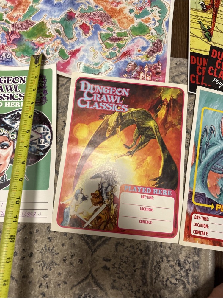 Promo Posters & More - Dungeon Crawl Classics Goodman Games