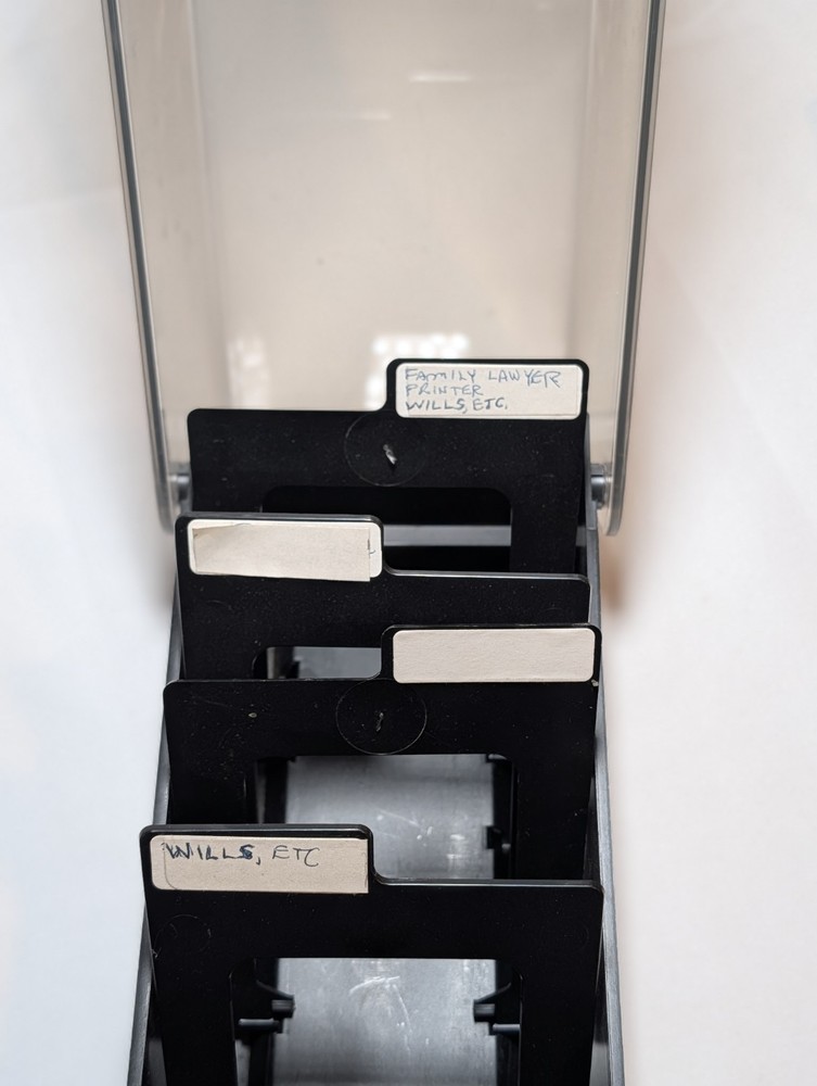 Storage Case for 3.5" Computer Floppy Discs Retro PC