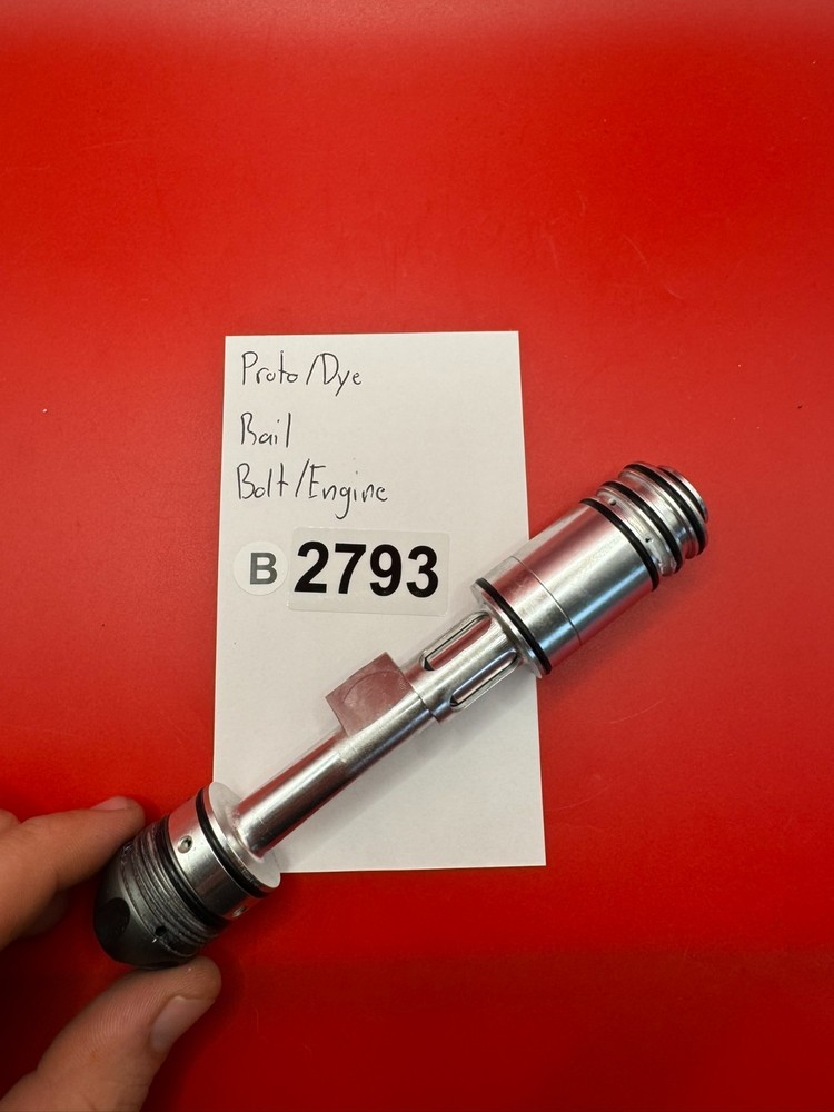 Proto/Dye Rail Bolt/Engine Silver