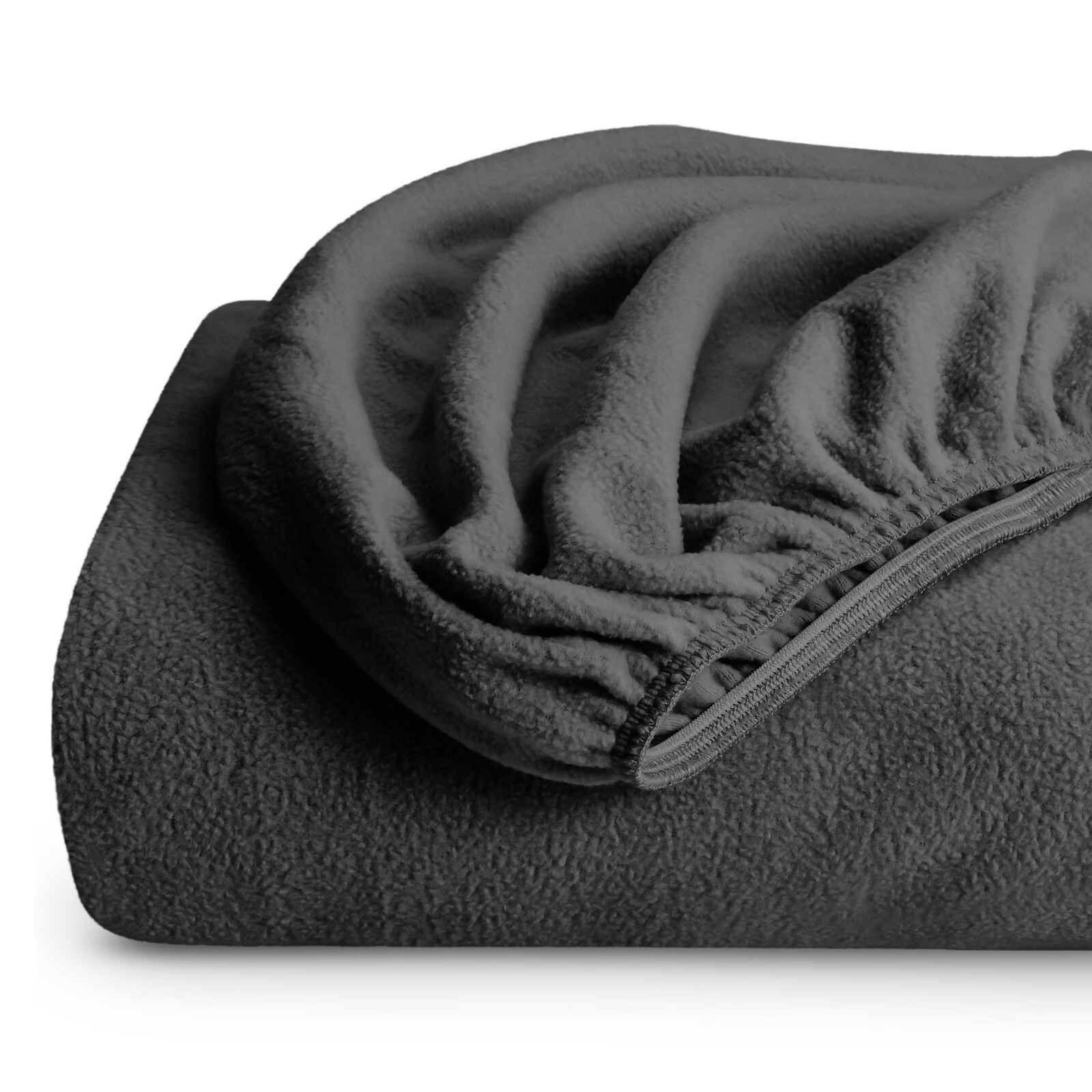 Super Soft Fleece Fitted Bottom Bed Sheet - Deep Pocket - Cozy - All Season